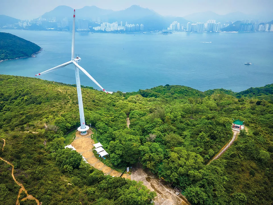 ラマ島風力発電所(Lamma Winds)