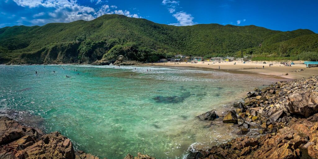 石澳ビーチ＆ビッグウェーブベイ（石澳大浪湾）【香港島】