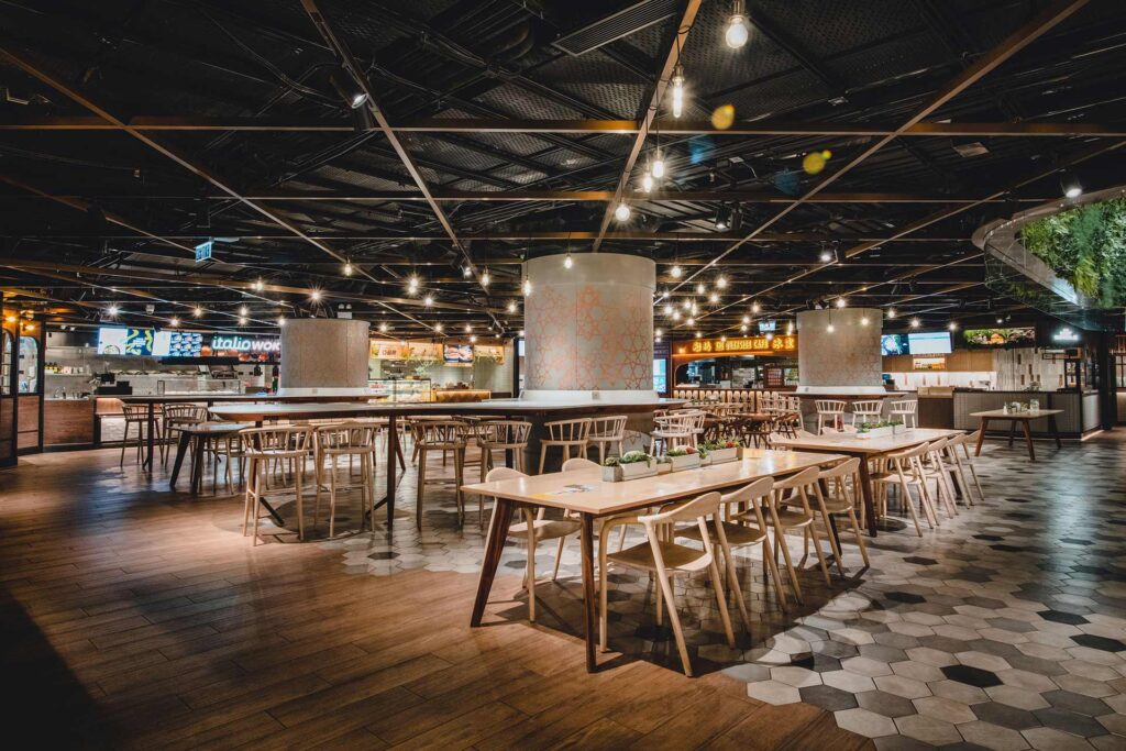 K11地下2階のフードコート「Food Playground」