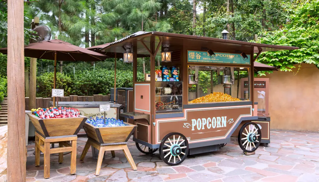 香港ディズニーランド:ポップコーン