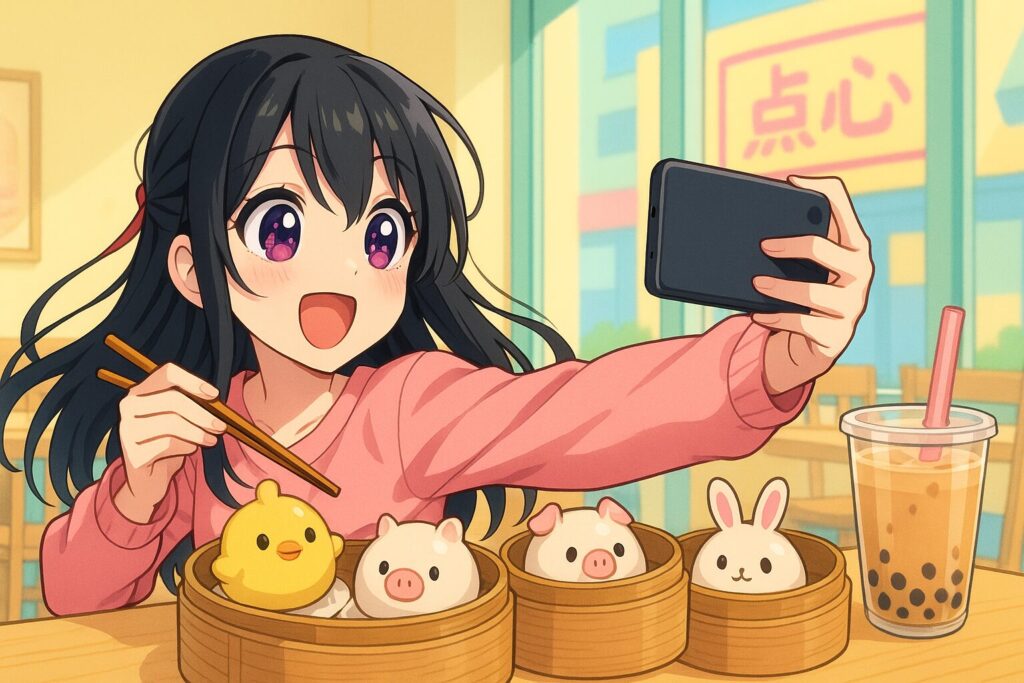 SNS映え必須!かわいい点心のお店