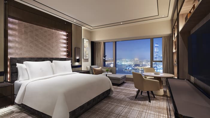 香港フォーシーズンズホテルのDeluxe Harbour View