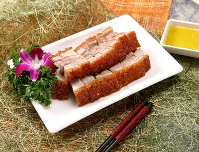 パリッと焼いた豚バラ肉の燒肉（シウヨッ）